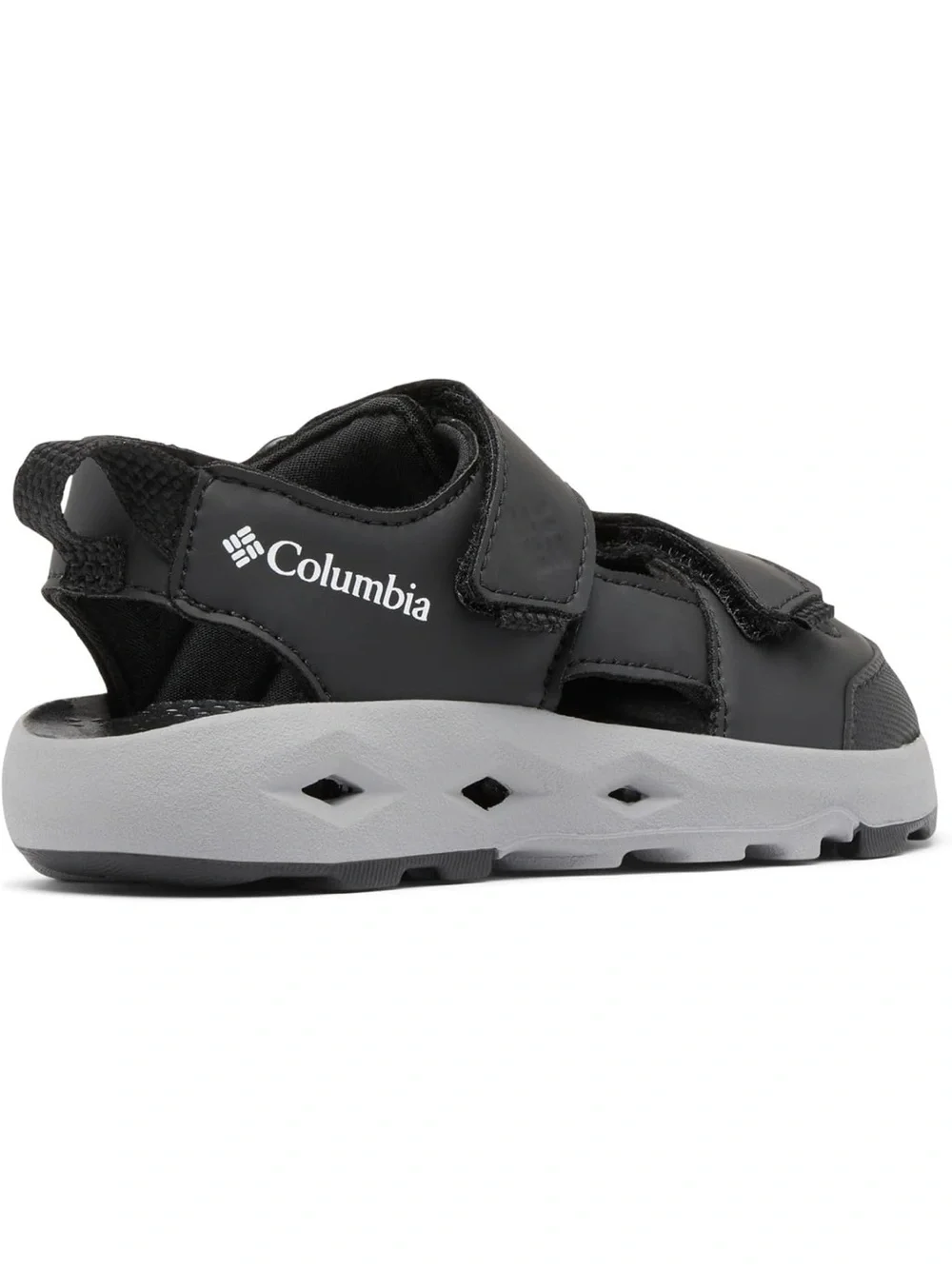 NWB Columbia Youth Black Tech Sun Adventure Sandal